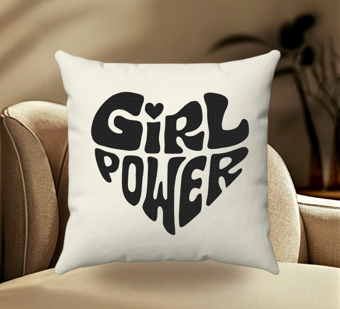 Girl Power Pillow