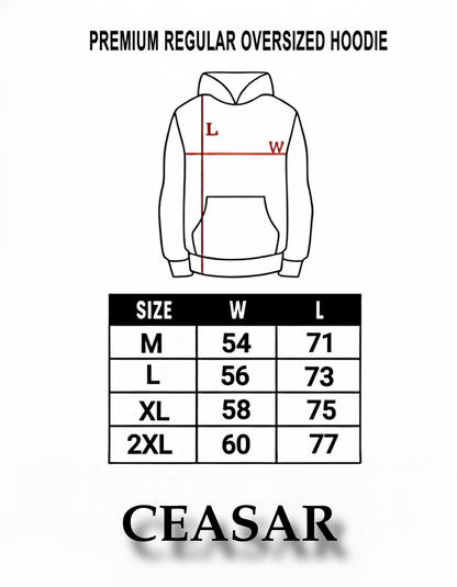 Unisex Black Hoodie - Printed Zalam Art