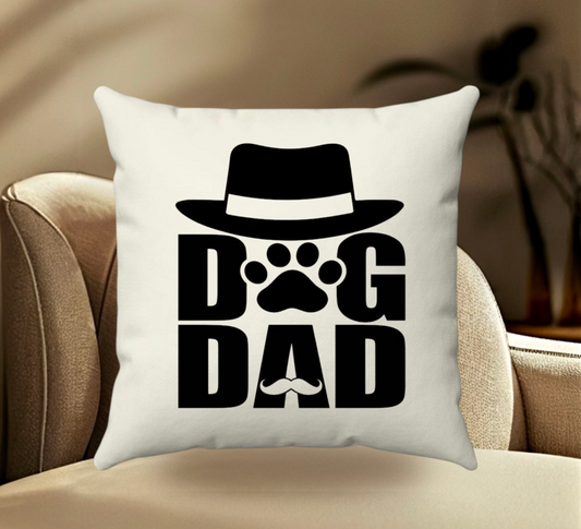 DOG DAD Pillow