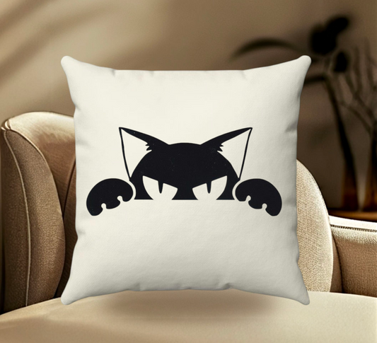 peeking Cat Pillow