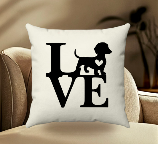 Love Dog (2) Pillow