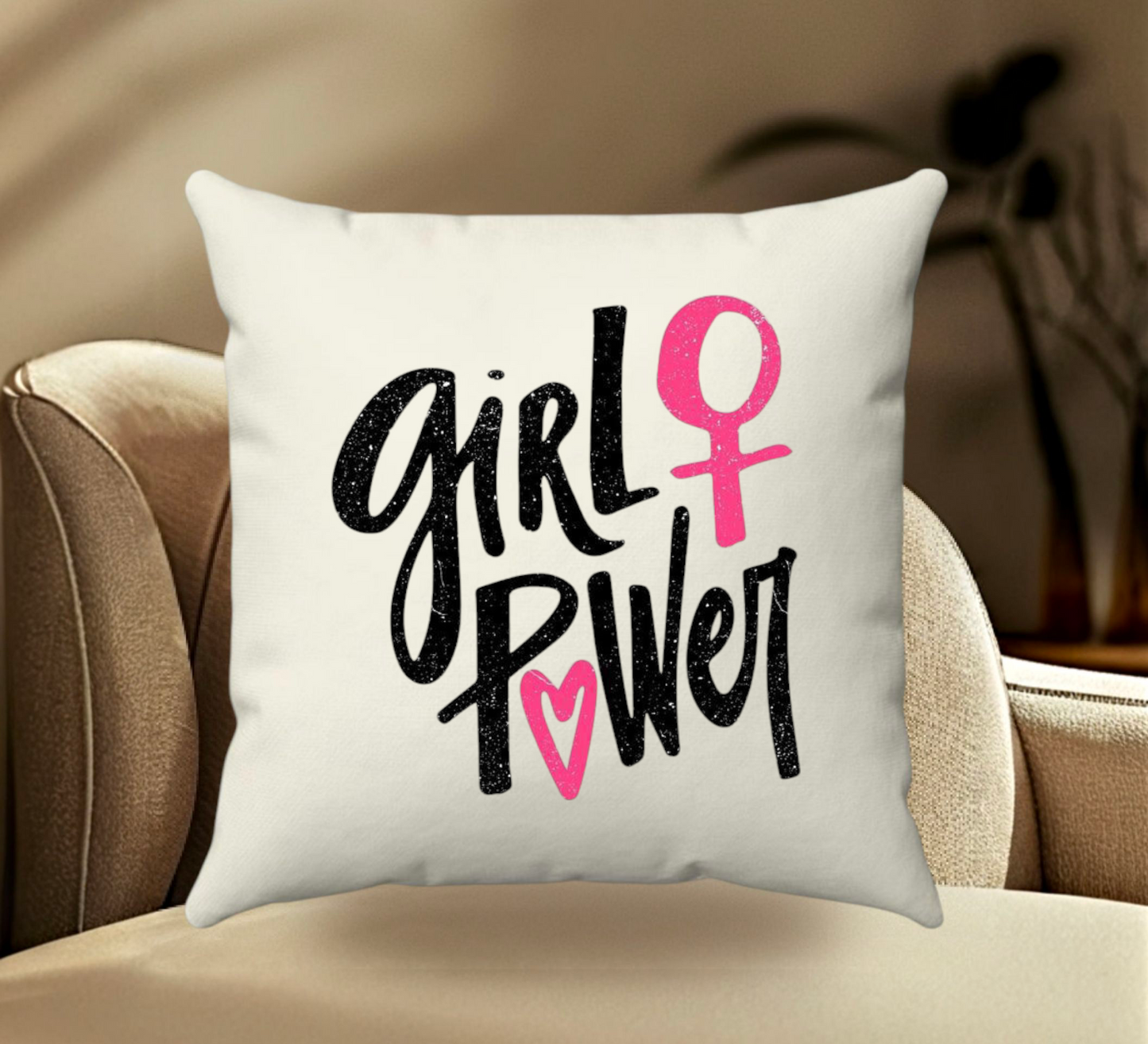 Girl Power Pillow