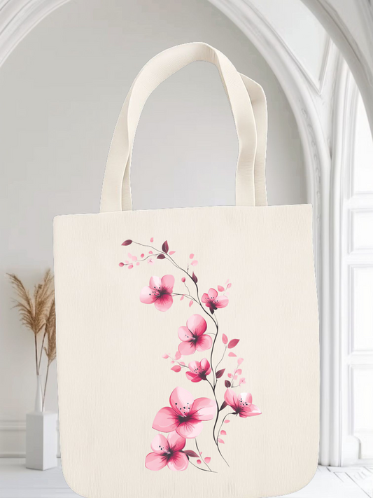 حقيبة توت على شكل زهرة وردية