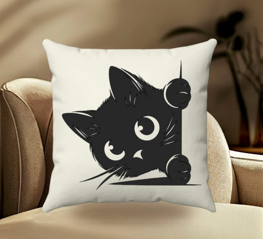 وسادة القطة المتلصصة