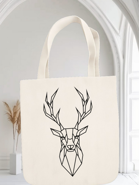 حقيبة توت هندسية على شكل غزال